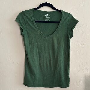 Velvet Women's Short Sleeve Green Tee